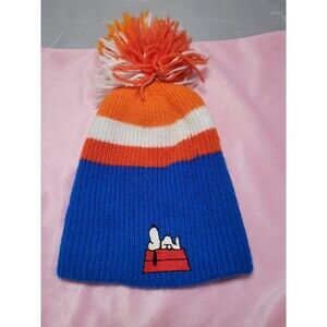 Vintage Snoopy Beanie Hat Aris New York Ski Hat